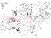 DUCATI Diavel for Bentley Upper front side fairings