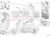 DUCATI Diavel for Bentley Positioning plates