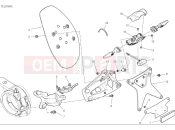DUCATI Diavel for Bentley License plate holder