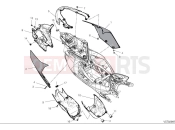 DUCATI 2025 Panigale V2 Rear fairings