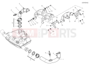 DUCATI 2025 Panigale V2 Exhaust manifold