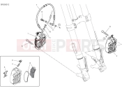 DUCATI 2025 Panigale V2 S Front brake system