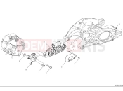 DUCATI 2025 Panigale V2 S Rear shock absorber