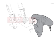 DUCATI 2025 Panigale V2 S Front mudguard