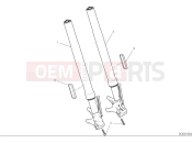 DUCATI 2025 Panigale V2 S Front fork