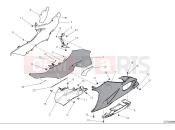 DUCATI 2025 Panigale V2 S Left side fairings