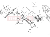 DUCATI 2025 Panigale V2 S License plate holder