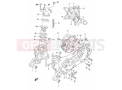 SUZUKI AY50 K2 (2002) Katana 2B - CRANKCASE (MODEL AY50W K3/K4)