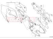DUCATI 2025 Panigale V2 Superquadro Final Edition Rear fairings