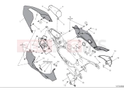 DUCATI Panigale V4 Rear fairing