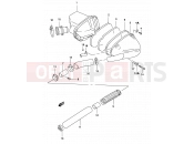 SUZUKI AY50 K2 (2002) Katana 6 - AIR CLEANER