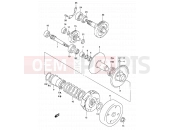 SUZUKI AY50 K2 (2002) Katana 13B - TRANSMISSION (2) (MODEL AY50 K1/K2)