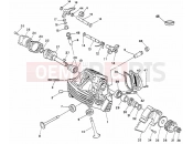DUCATI 1995 Supersport 400 SS VERTICAL CYLINDER HEAD » VALVE DRIVE