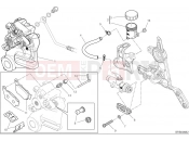 Rear brake system - Ducati Hypermotard 698 Mono 2025