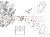 Front sprocket & chain - Ducati Hypermotard 698 Mono 2025