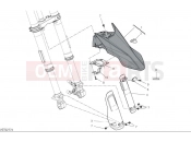 Front mudguard - Ducati Hypermotard 698 Mono 2025