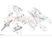 License plate holder - Ducati Hypermotard 698 Mono 2025