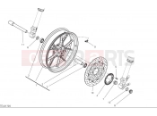 Front wheel - Ducati Hypermotard 698 Mono 2025