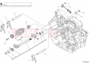 Shift cam & fork - Ducati Hypermotard 698 Mono 2025