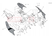 Rear fairings - Ducati Hypermotard 698 Mono 2025