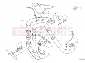 DUCATI 2025 Hypermotard 950 Exhaust manifold