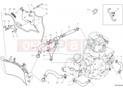 DUCATI 2025 Hypermotard 950 SP Cooling circuit