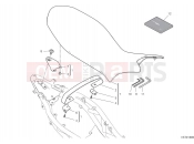 DUCATI 2025 Hypermotard 950 SP Seat & owner's manual