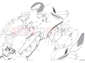 DUCATI 2025 Hypermotard 950 SP Rear fairings