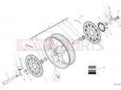 DUCATI 2025 Hypermotard 950 SP Front wheel