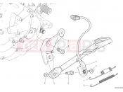 DUCATI 2025 Hypermotard 950 SP Side stand