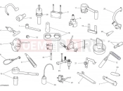 DUCATI 2025 Hypermotard 950 SP Workshop service tools - engine