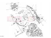 DUCATI 2025 Monster Rear subframe