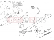 DUCATI 2025 Monster Side stand