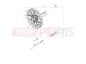 TRIUMPH Tiger 1200 Rally Explorer Front Wheel