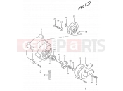 SUZUKI AY50W W (1998) Katana 9 - WATER PUMP (MODEL AY50W/WR)