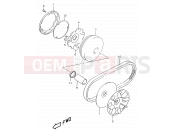 SUZUKI AY50W W (1998) Katana 12 - TRANSMISSION (1) (MODEL V/W)