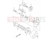 SUZUKI AY50W W (1998) Katana 13B - TRANSMISSION (2) (MODEL AY50 K1)