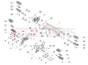 MOTOGUZZI Stelvio Duecento Tributo E5+ (EU) Foot rests