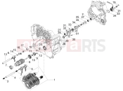 MOTOGUZZI Stelvio Duecento Tributo E5+ (EU) Gear box / Selector / Shift cam