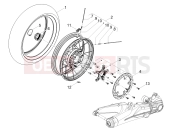 MOTOGUZZI Stelvio Duecento Tributo E5+ (EU) Rear wheel