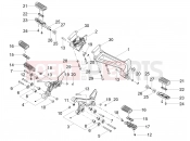Foot rests - Motoguzzi Stelvio E5+ (EU) 2025