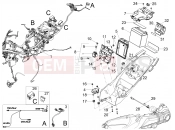 Rear electrical system - Motoguzzi Stelvio E5+ (EU) 2025