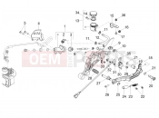 Rear master cylinder - Motoguzzi Stelvio E5+ (EU) 2025