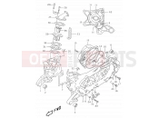 SUZUKI AY50W Y (2000) Katana 2A - CRANKCASE (MODEL AY50WR K1)