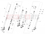 Front fork Kayaba - Motoguzzi V100 Mandello E5 (EU) 2022