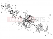 Front wheel - Motoguzzi V100 Mandello E5 (EU) 2022