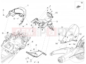 Rear mudguard - Motoguzzi V100 Mandello E5 (EU) 2022