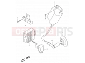 SUZUKI AY50W Y (2000) Katana 18 - ELECTRICAL
