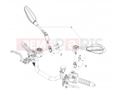 MOTOGUZZI V100 Mandello S E5+ (EU) Driving mirror/s
