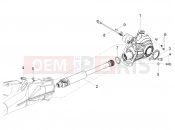 MOTOGUZZI V100 Mandello S E5+ (EU) Rear transmission